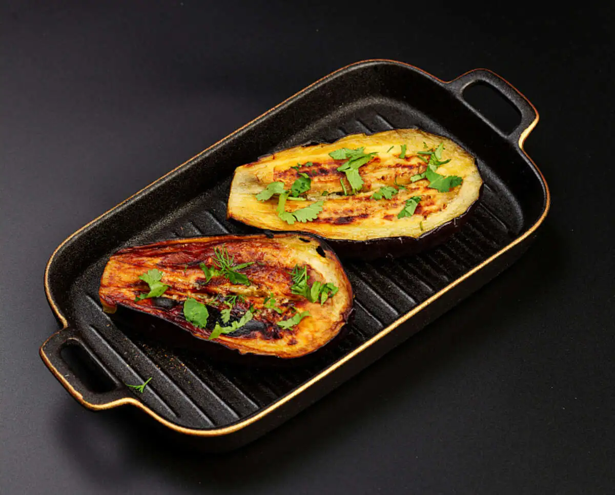 Баклажан на мангале 