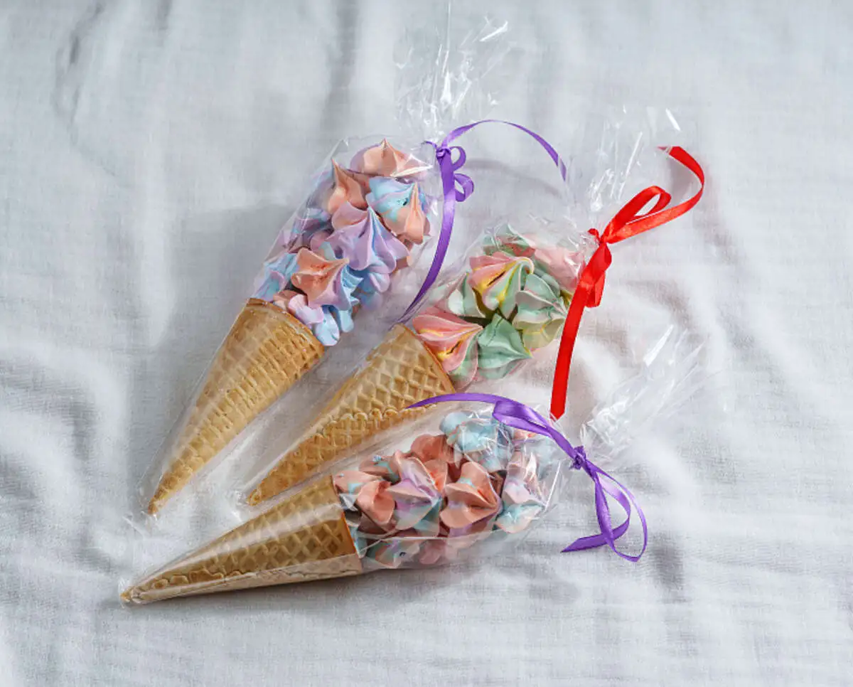 Меренговый рожок 