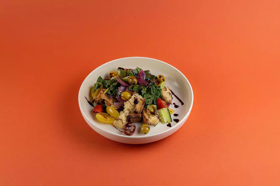 Хлебный Тосканский салат