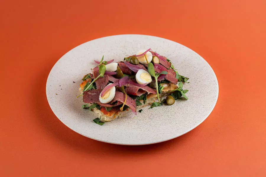 Смореброд с Пастрами 