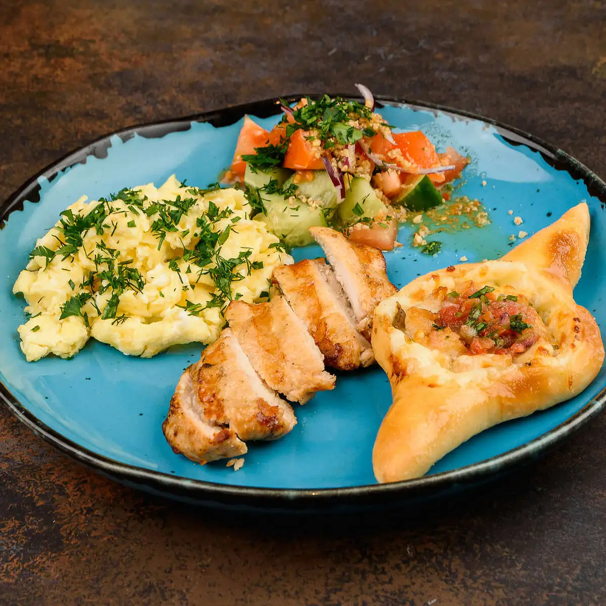 Куриный завтрак