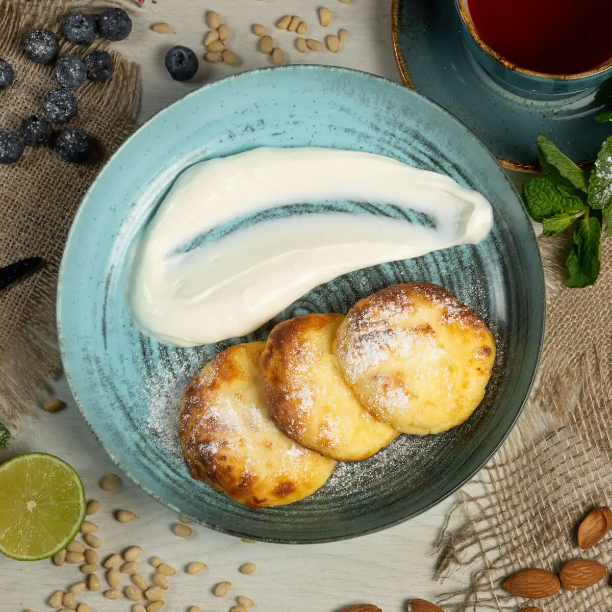 Сырники твороженые на деревенском твороге