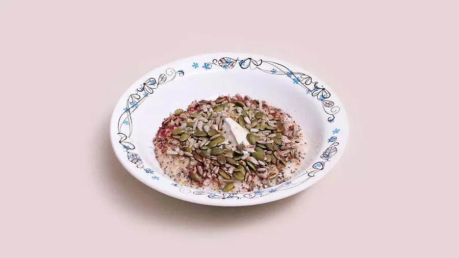 Овсянка с семечками