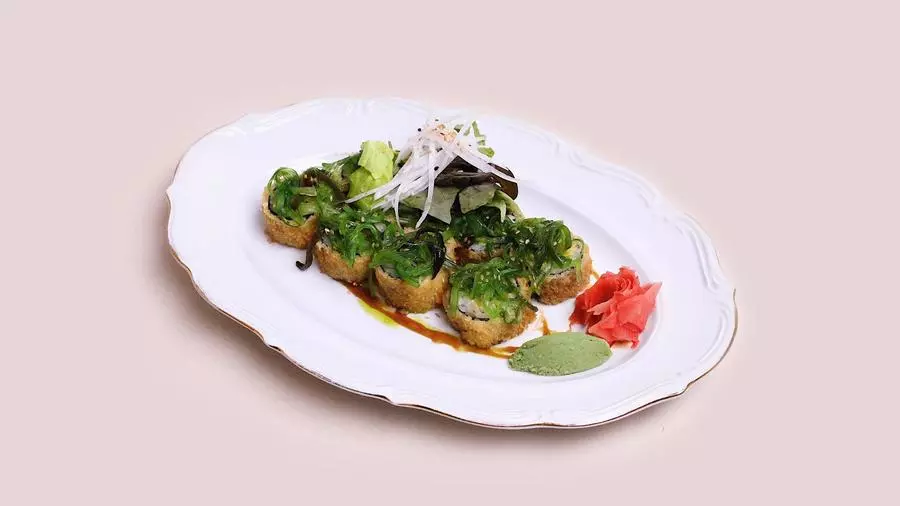 Манго с чуккой, крем-сыром