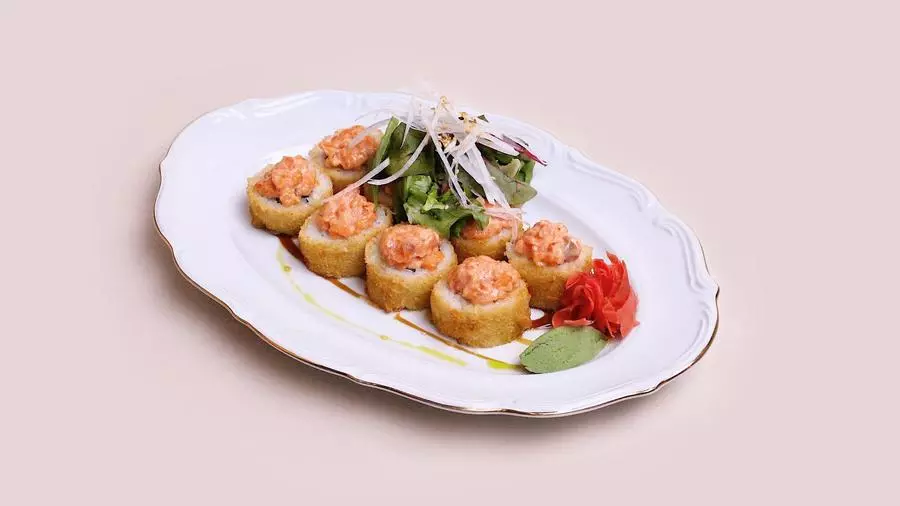 Снежный краб с авокадо