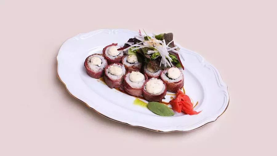 Пастрами с печеным перцем