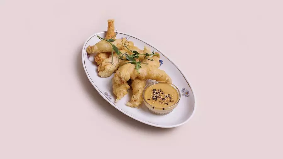 Креветки темпура