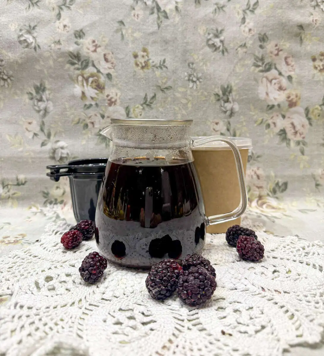 Авторский чай шиповник-ежевика, 400 мл