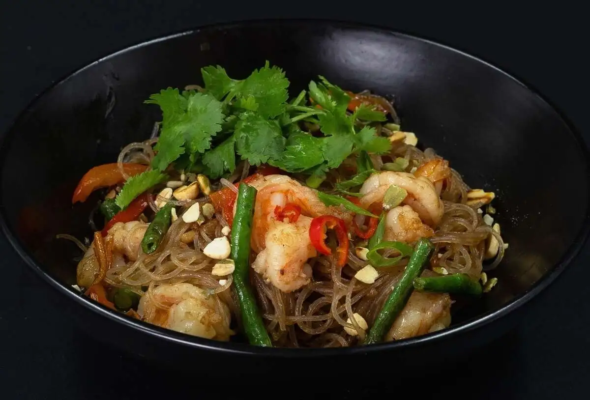 лапша ФУНЧОЗА С КРЕВЕТКАМИ