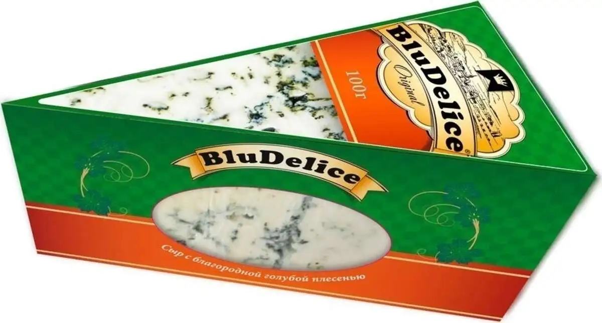 Сыр Блюделис с Голубой Плесенью 100г(м)