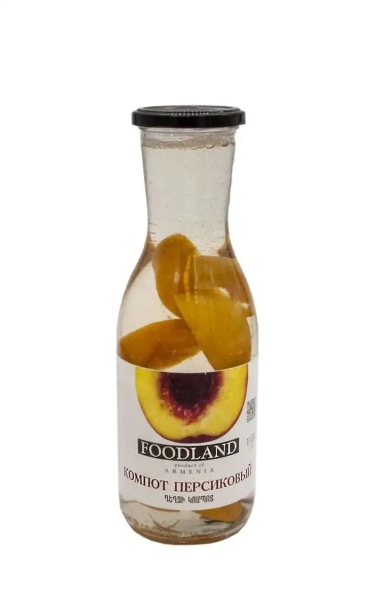 Компот Фудлэнд Персик 1л(м)