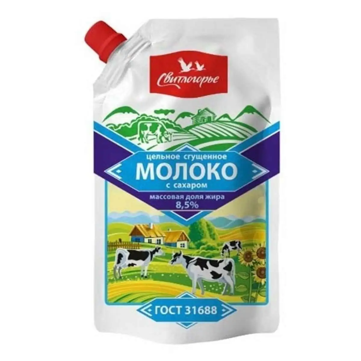 Молоко Сгущеное Свитлогорье 250г д/п(м)