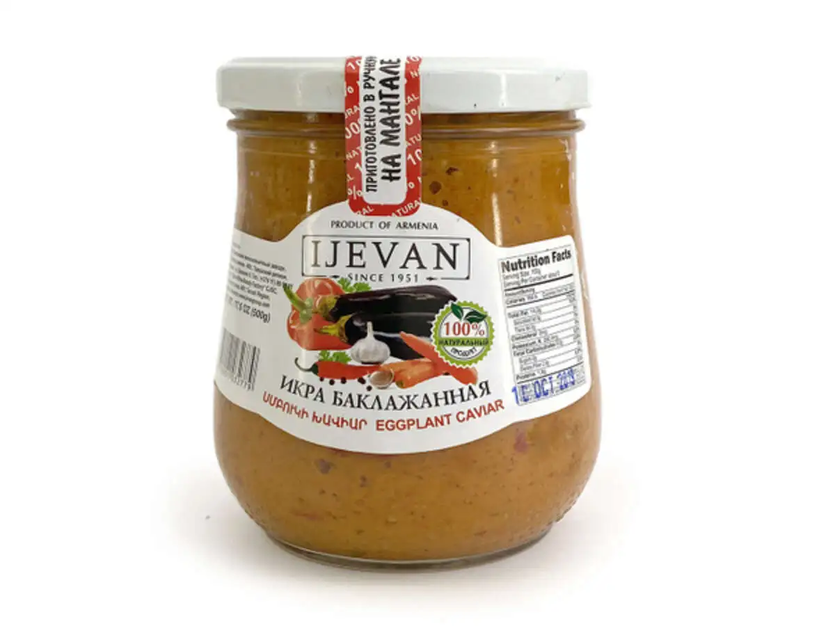 Икра Баклажанная ИДЖЕВАН 600г(м)