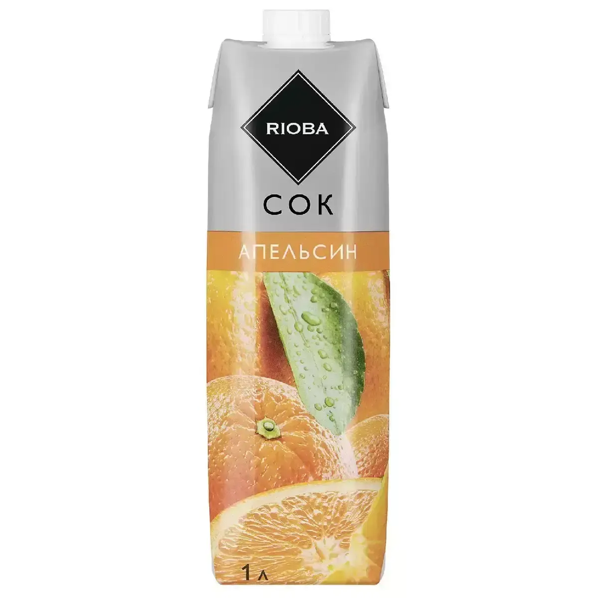 Сок Апельсиновый Rioba 1л(м)