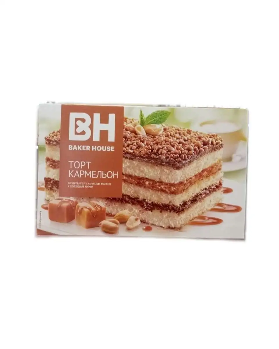 Торт Бейкер Хайз Кармельон 350г(м)