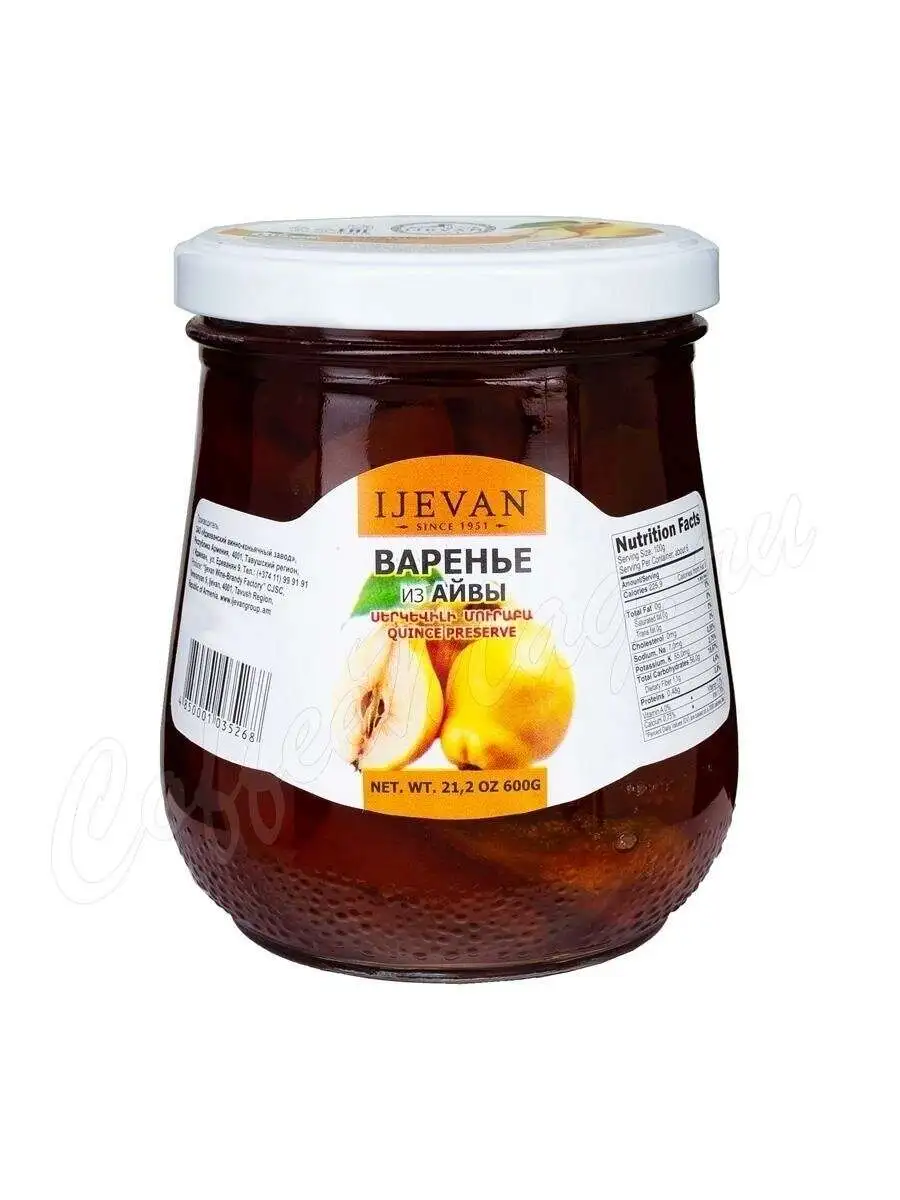 Варенье Айвовое ИДЖЕВАН 600г(м)