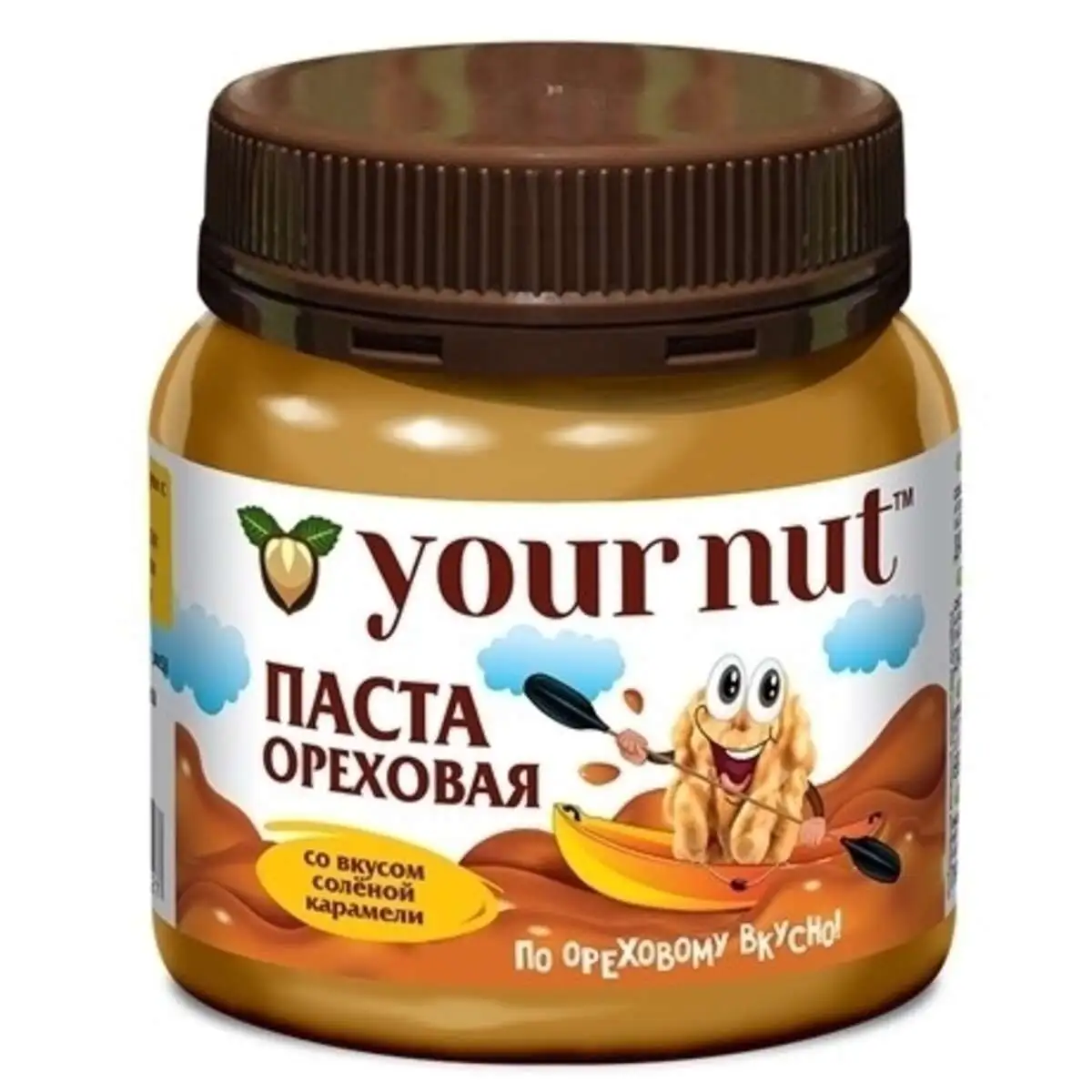 Паста Ореховая со Вкусом Карамели 250г(м)