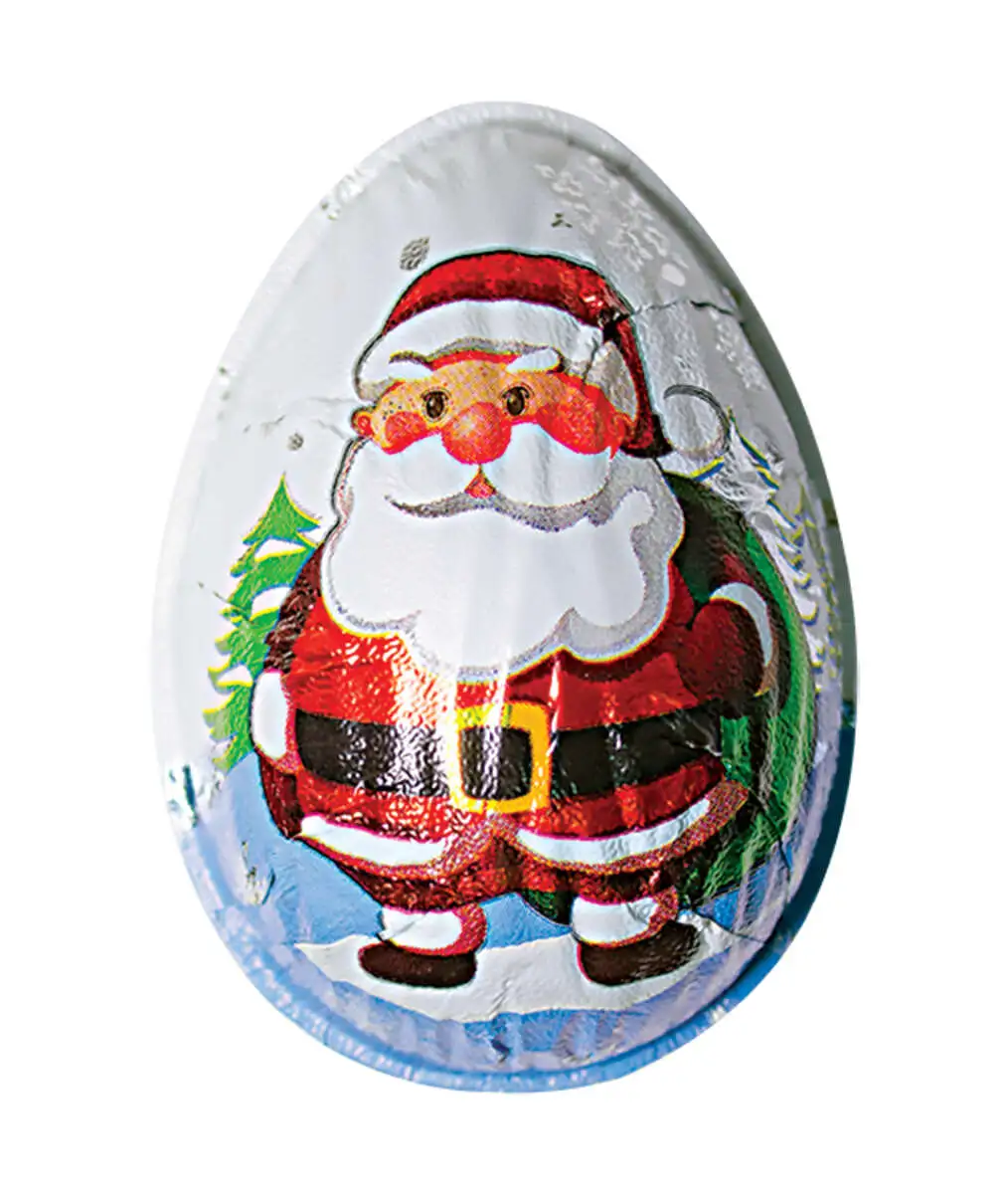 Яйцо шокол. с подарком новый год(м)