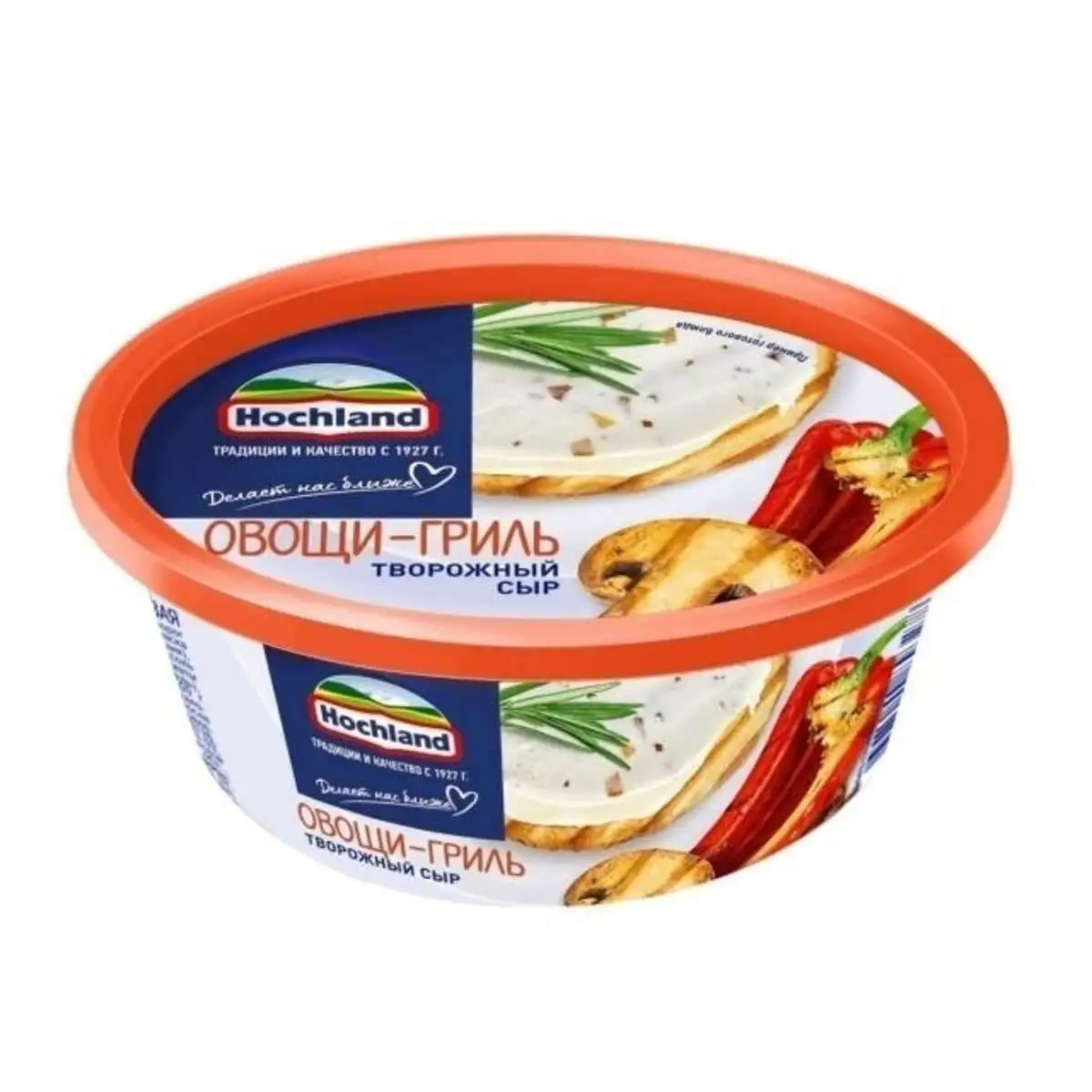 Сыр Хохланд Творожный Овощи-Гриль 140гр