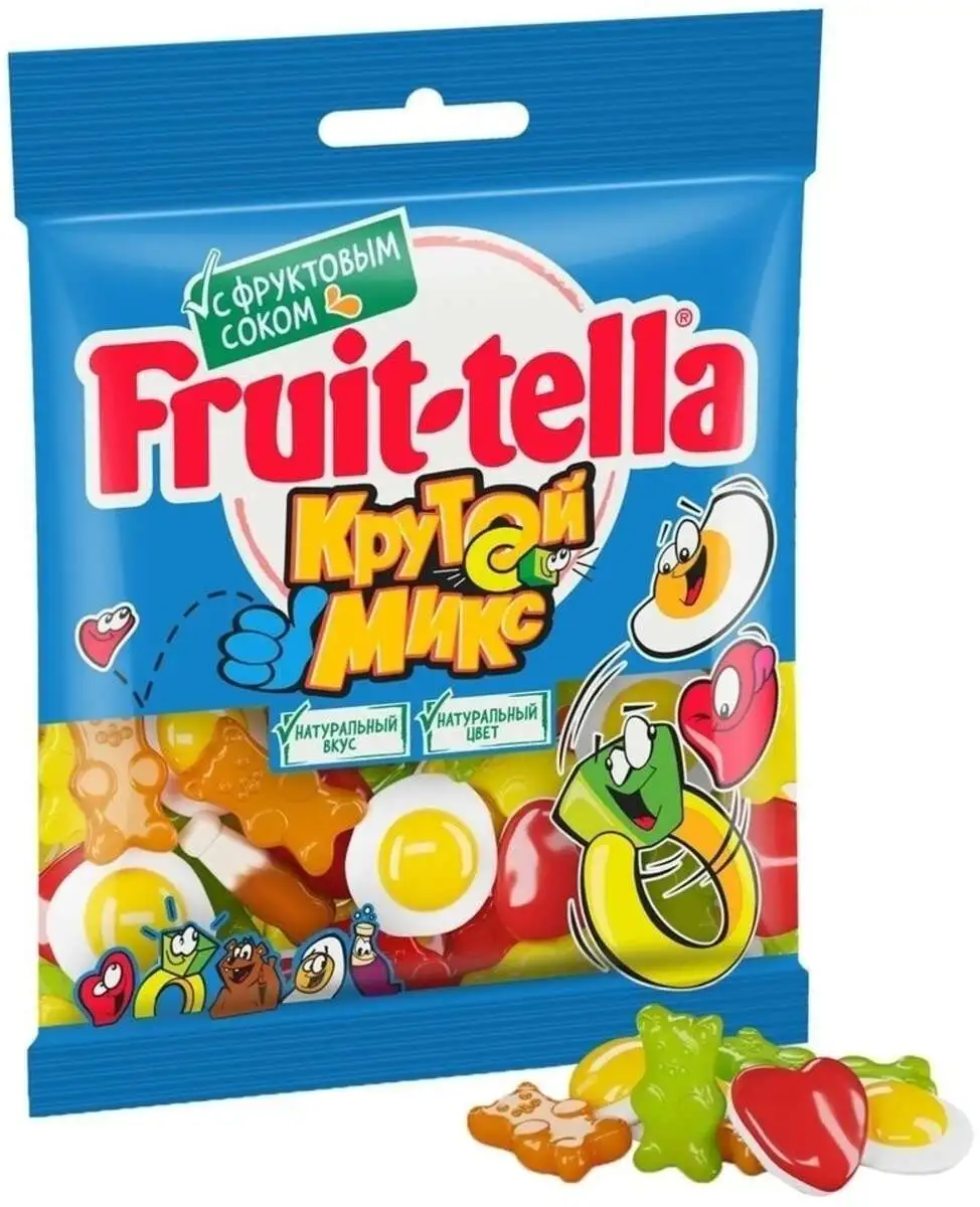 Мармелад Жеват.Фрутелла Крутой Микс 70г