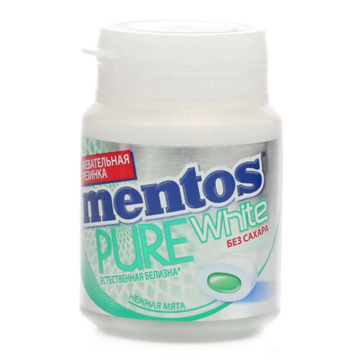 Жеват.Резинка Ментос Нежная Мята 54г
