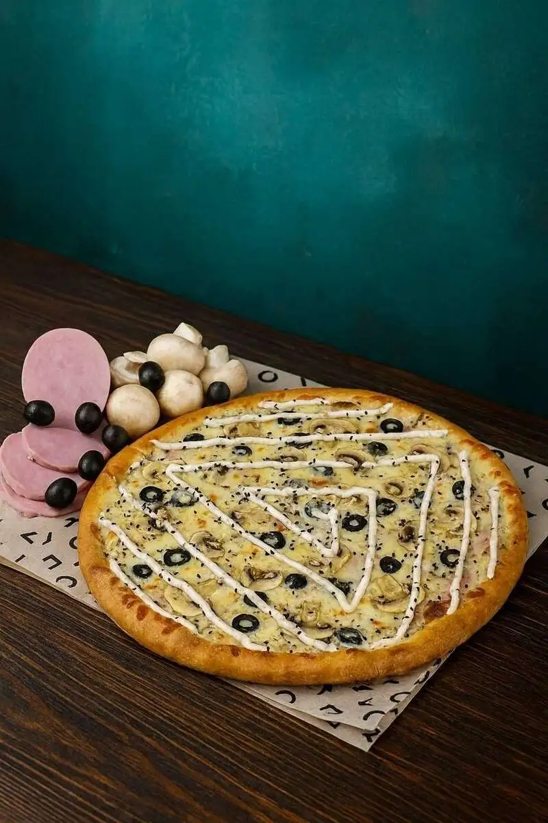 Ветчина грибы на сливочном