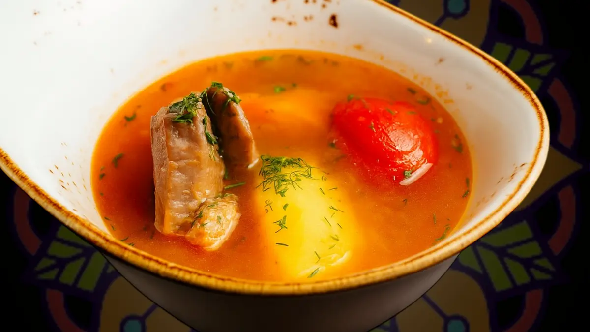 Шурпа с говядиной