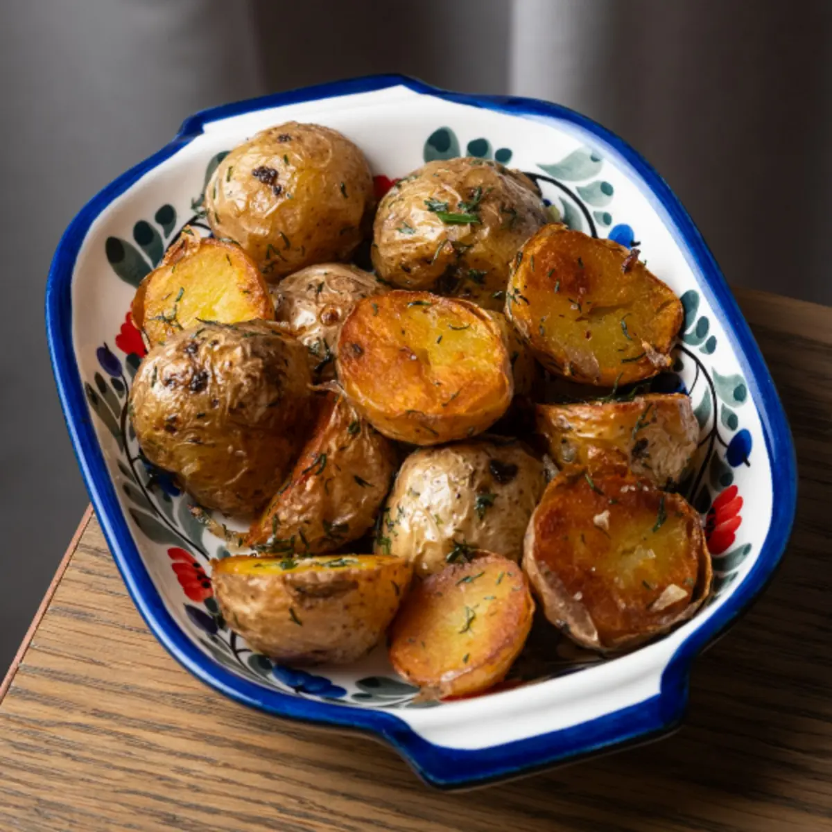 Молодой жареный картофель 