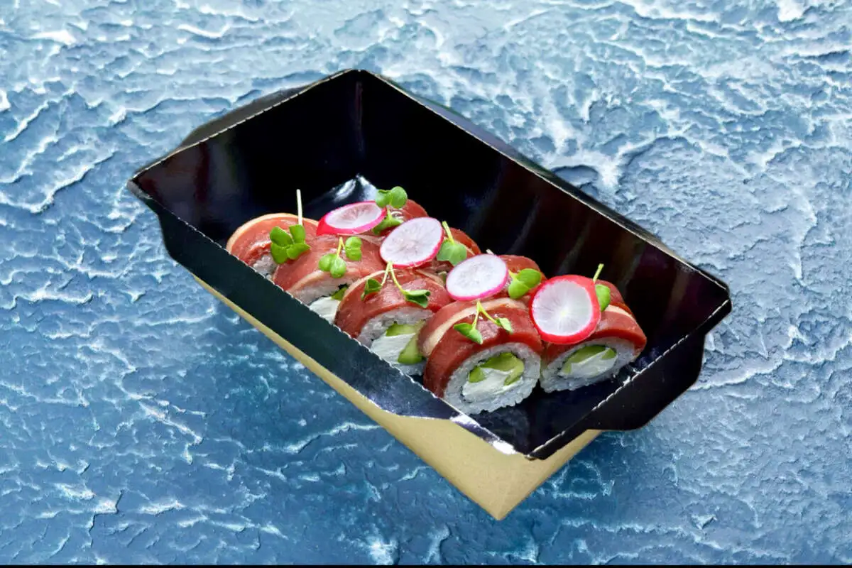 Филадельфия с копчёной уткой