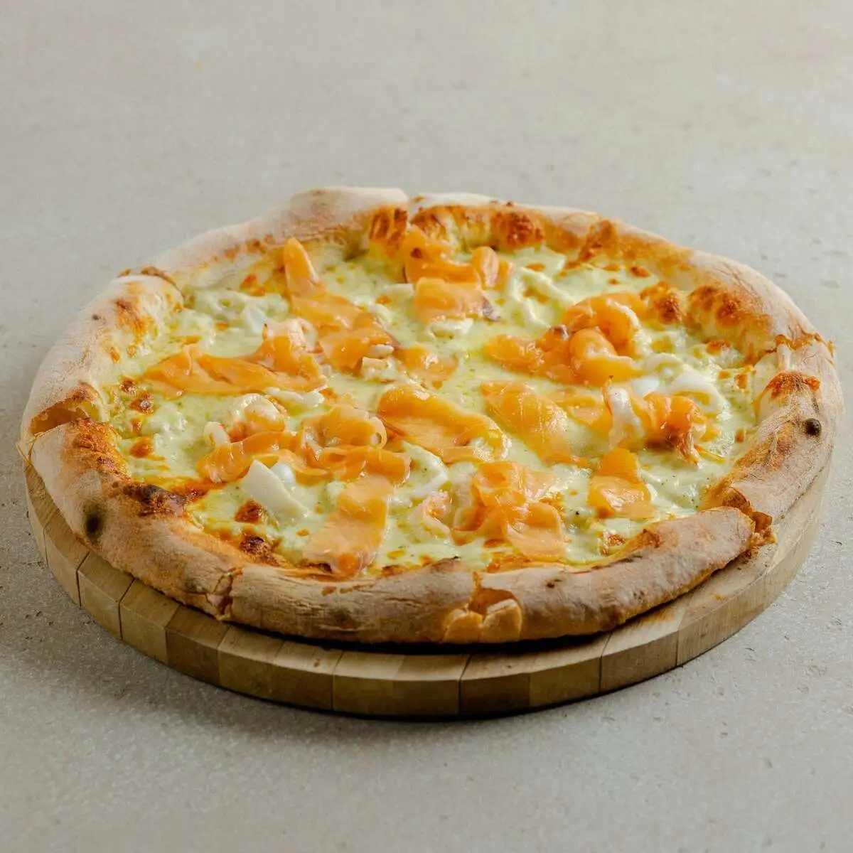 Пицца с  морепродуктами