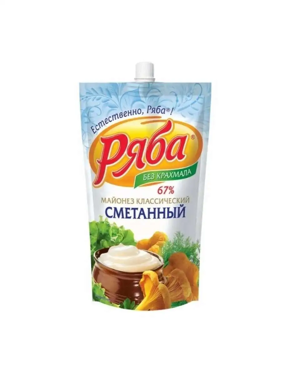  Майонез Ряба Сметанный Провансаль 344мл
