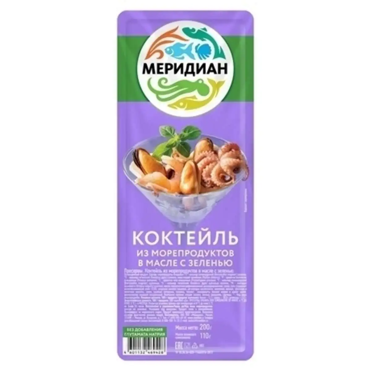 Меридиан Коктейль из Морепродуктов 180г(м)