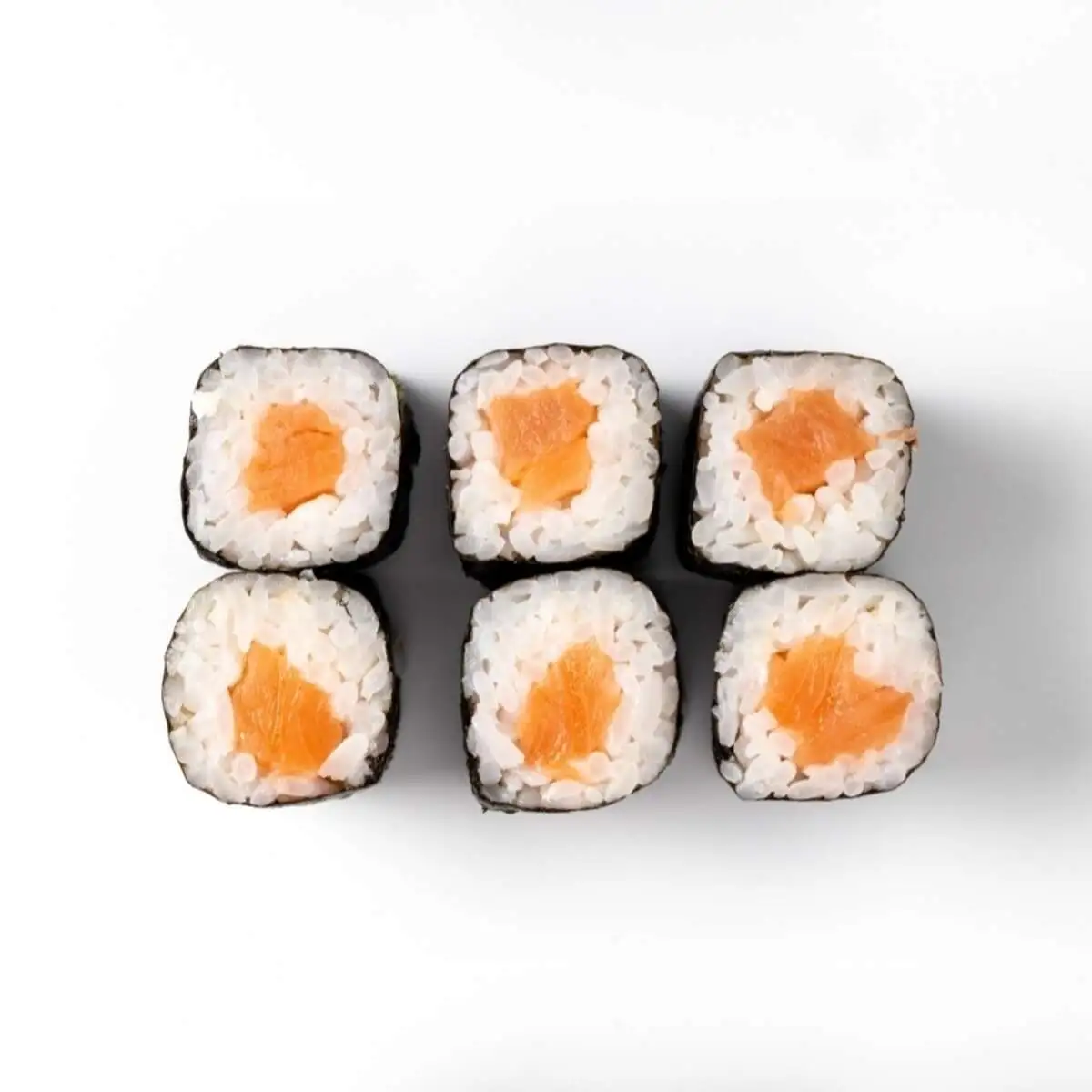 Ролл с лососем