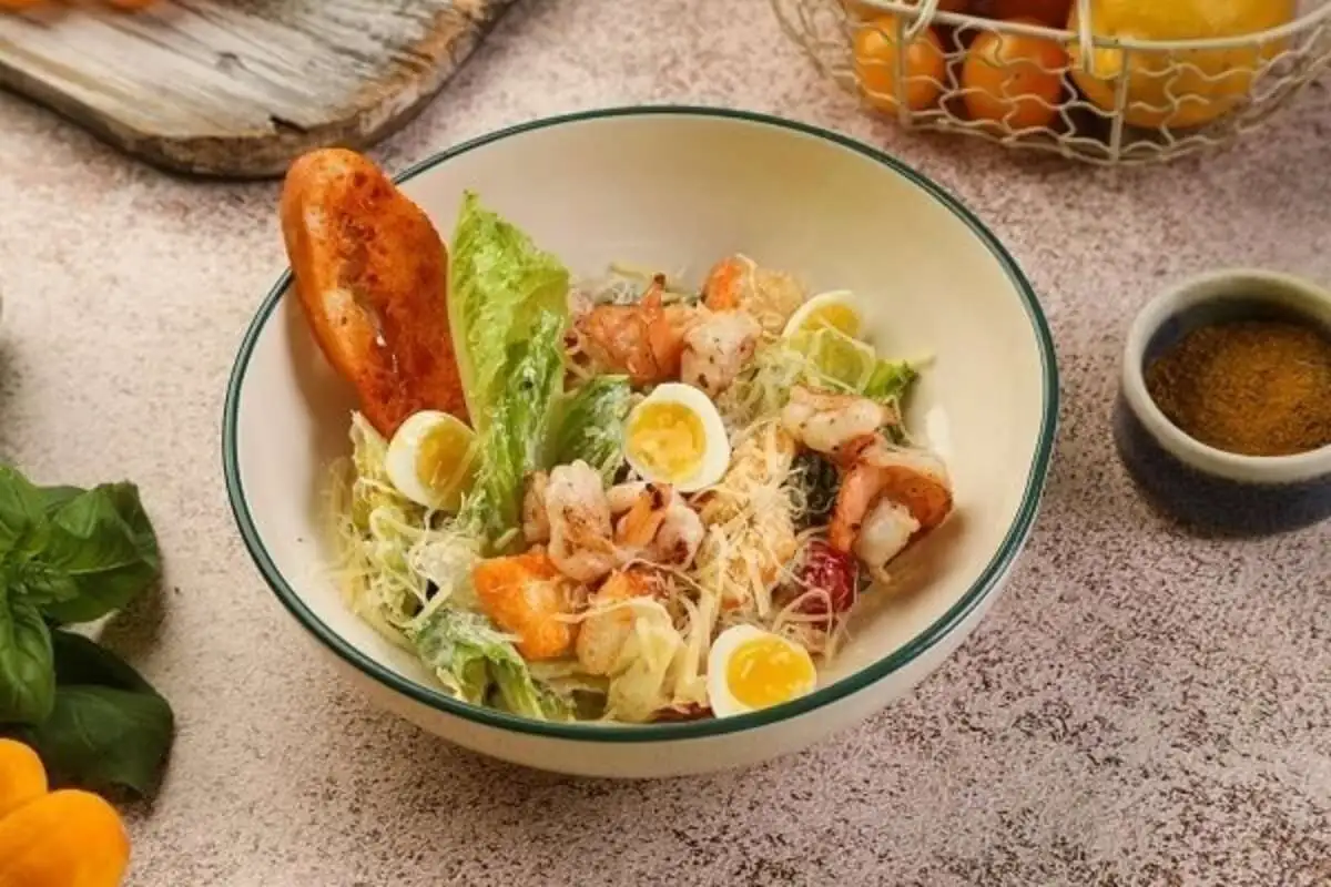 Цезарь с креветками