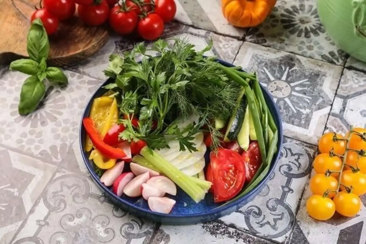 Ассорти овощей и зелени