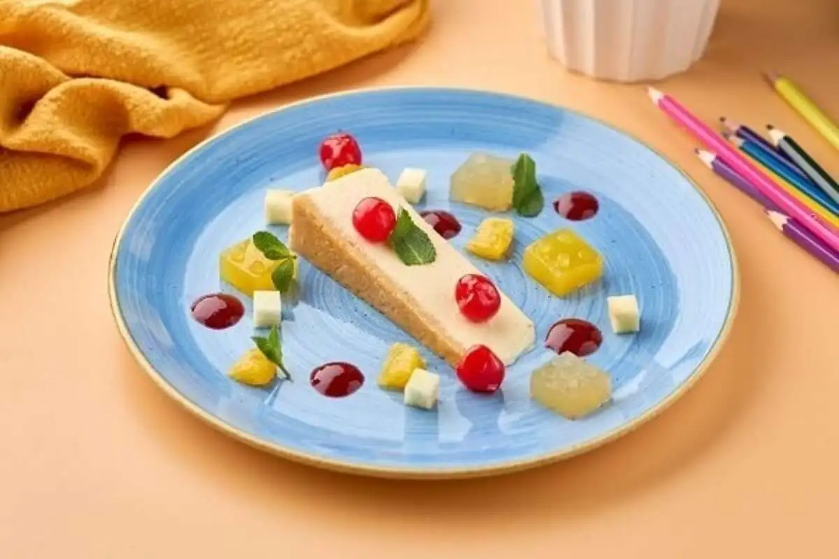 Lego-чизкейк с мармеладом