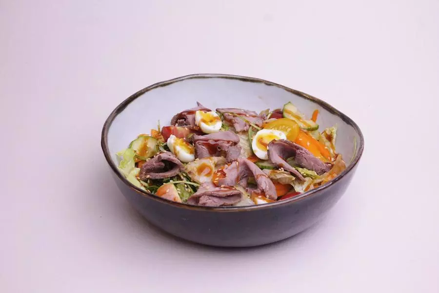 Биф салат с ростбифом 