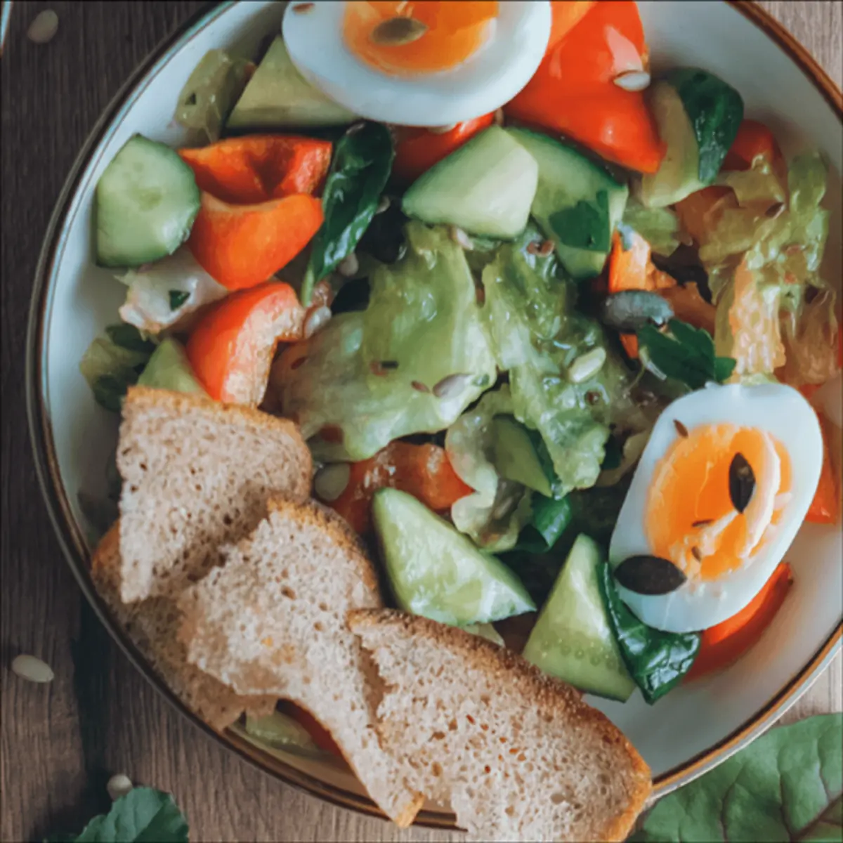 Деревенский салат 