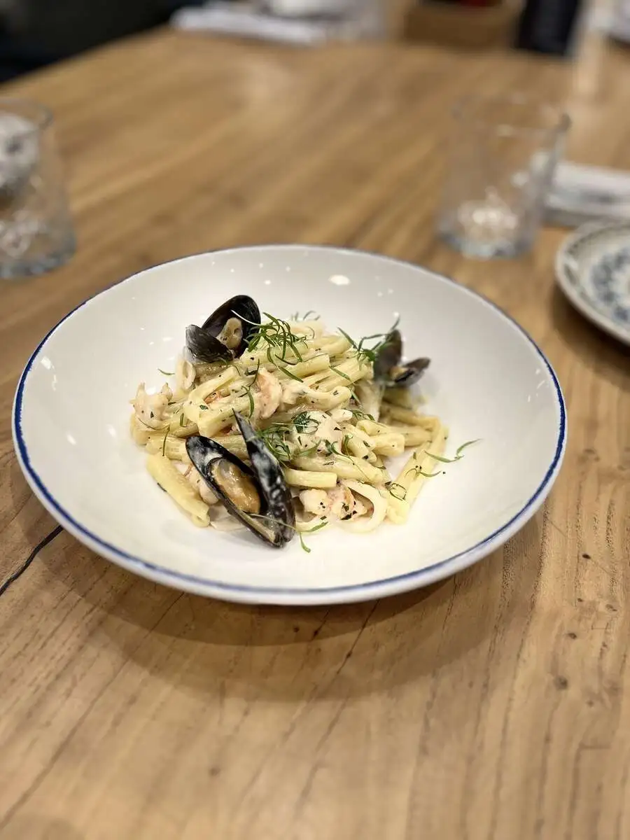 Паста с морепродуктами - ланч