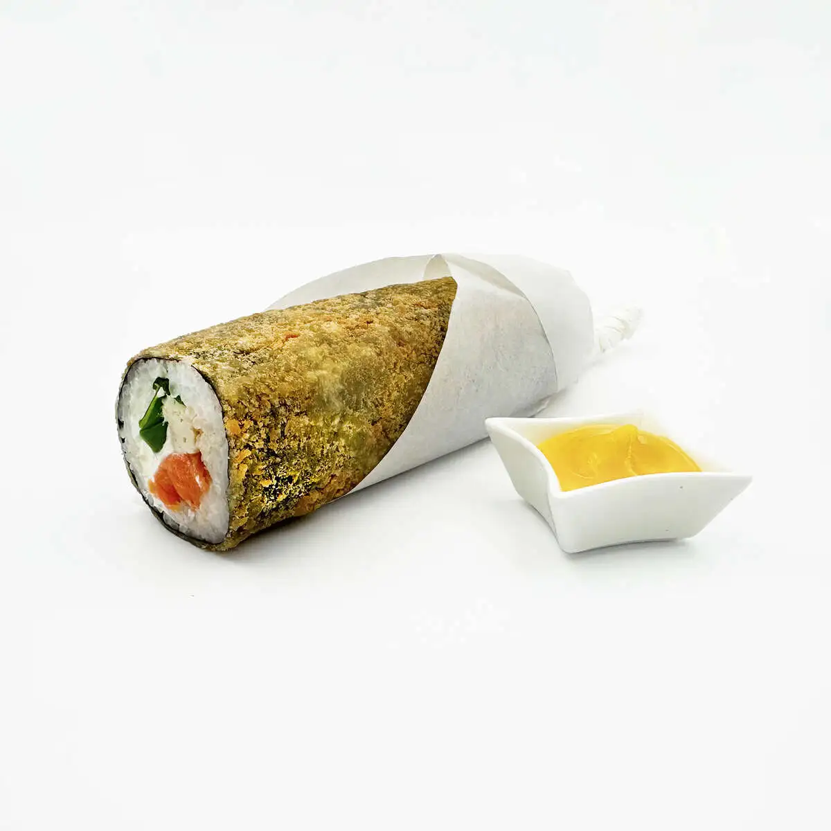 Шауролл с лососем