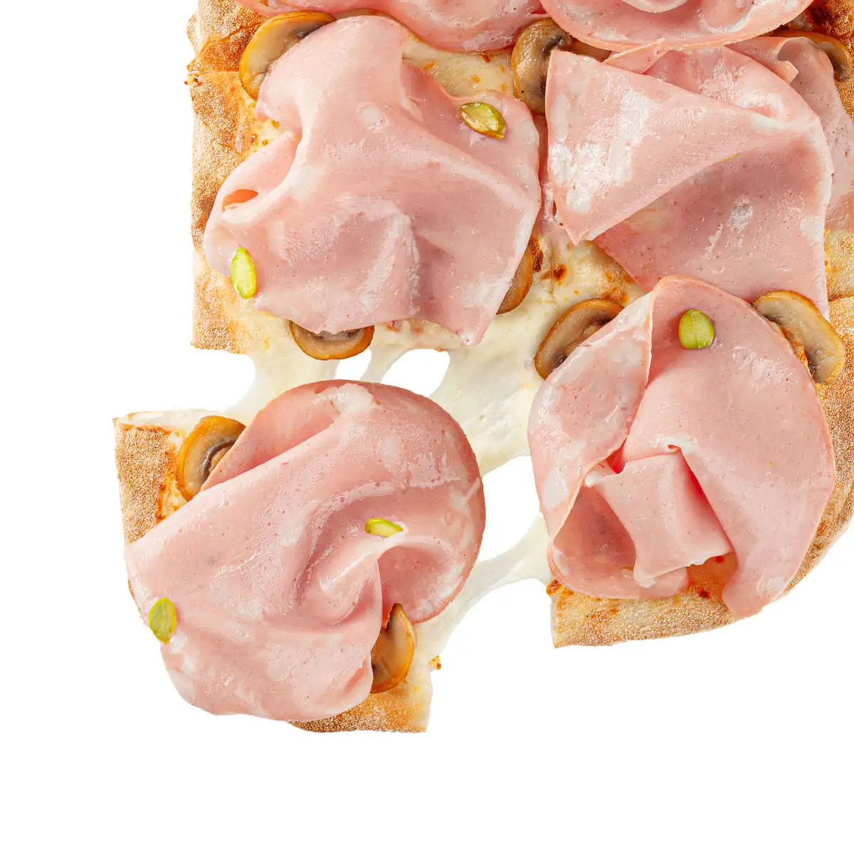 Мортаделла и грибы