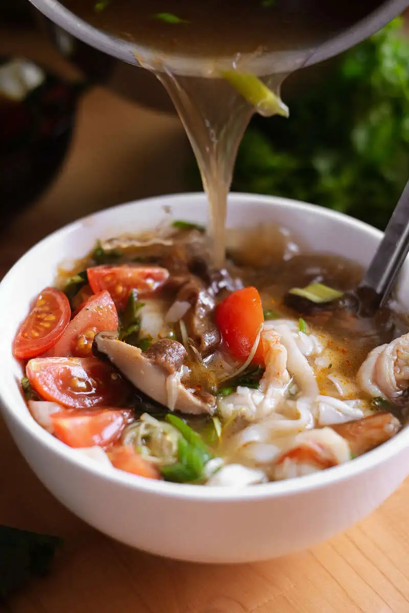 Фо Том с креветками