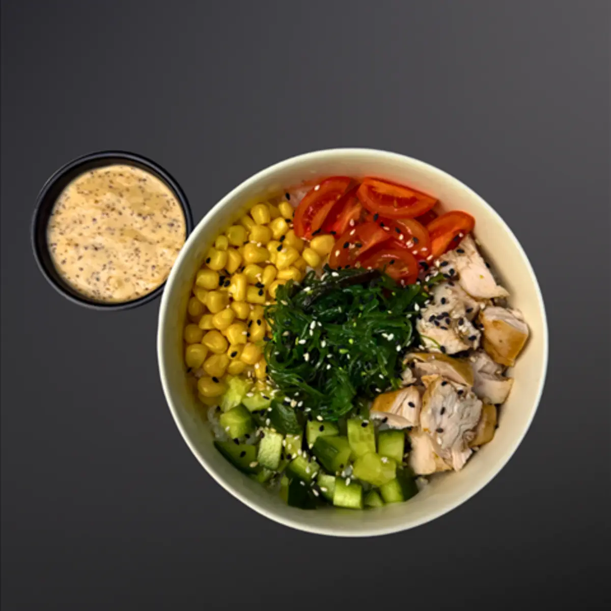 Поке с курицей