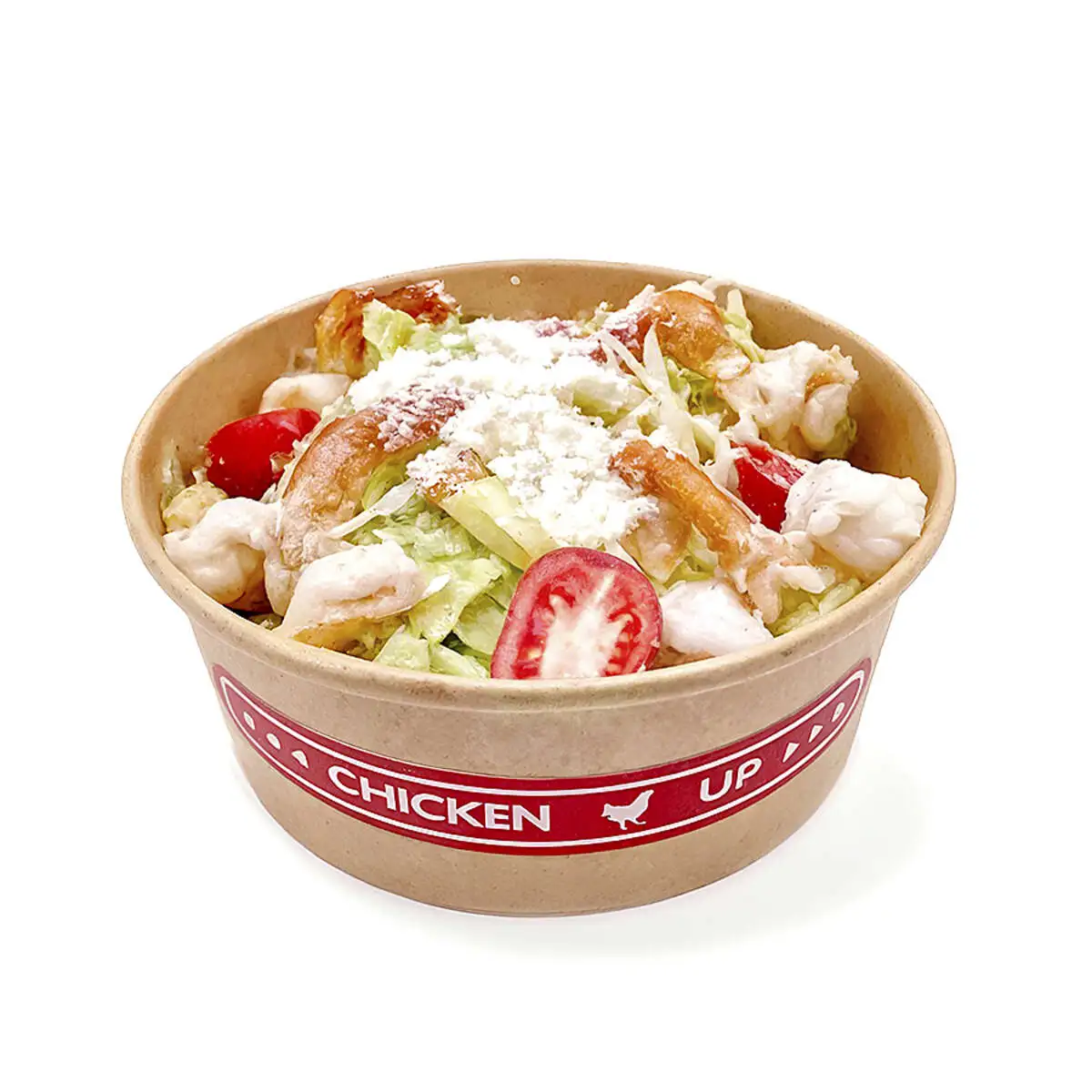 Салат Цезарь с креветкой