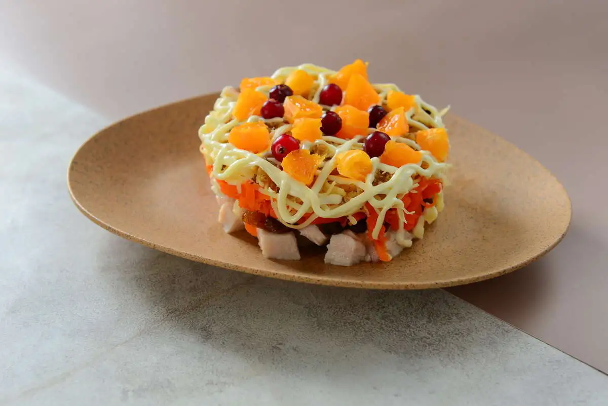 Салат Карнавальная ночь