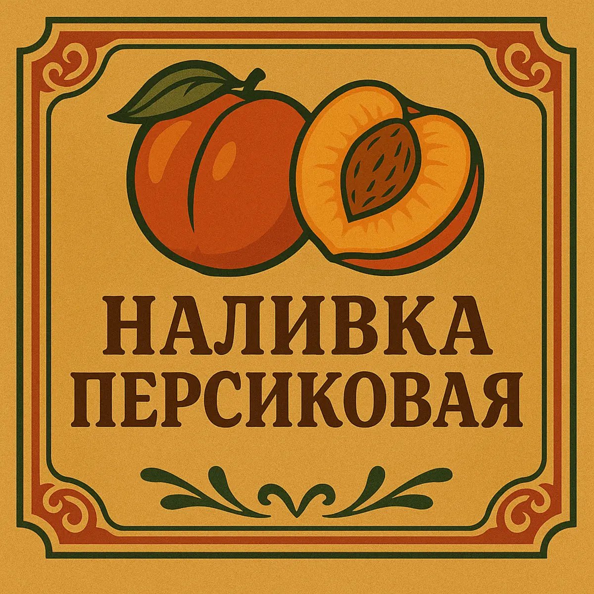 Наливка Персиковая