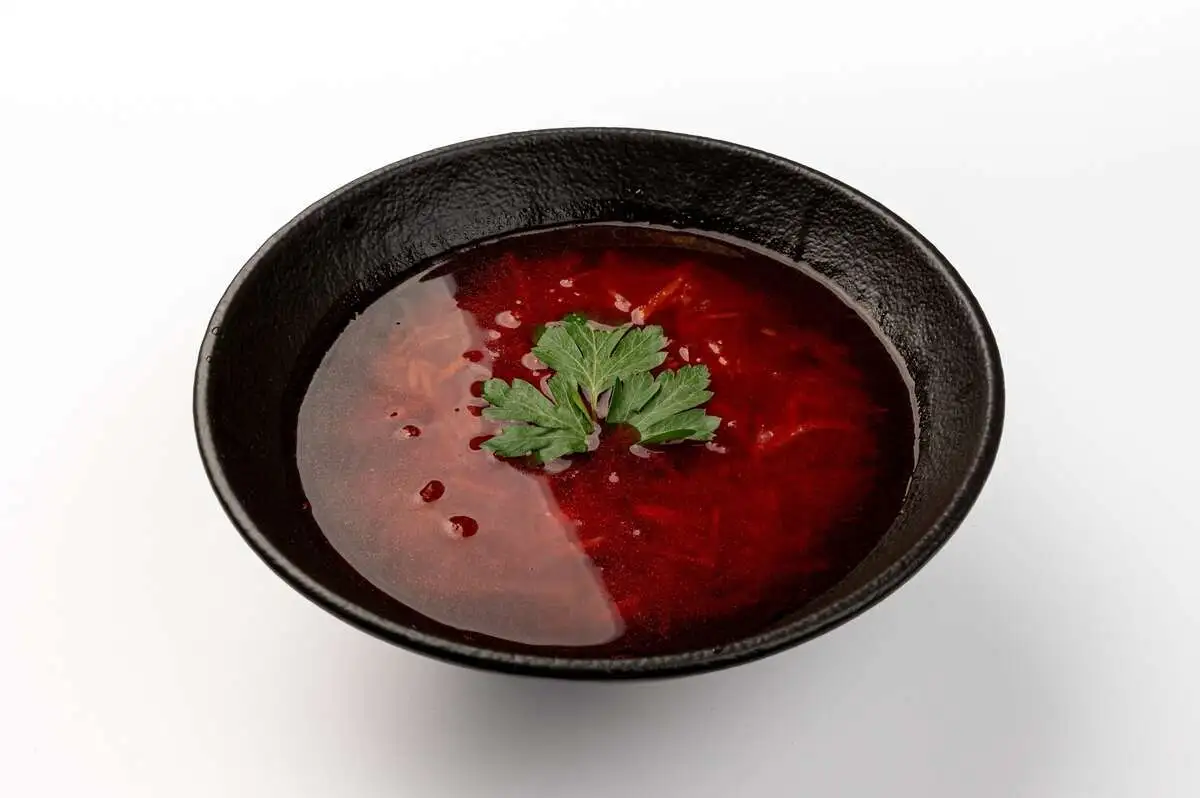 Борщ с куриной грудкой