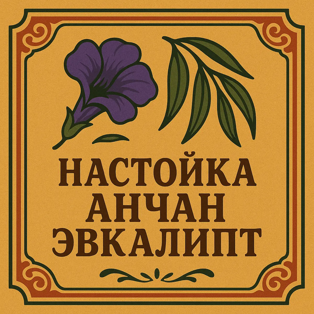 Настойка Анчан-Эвкалипт