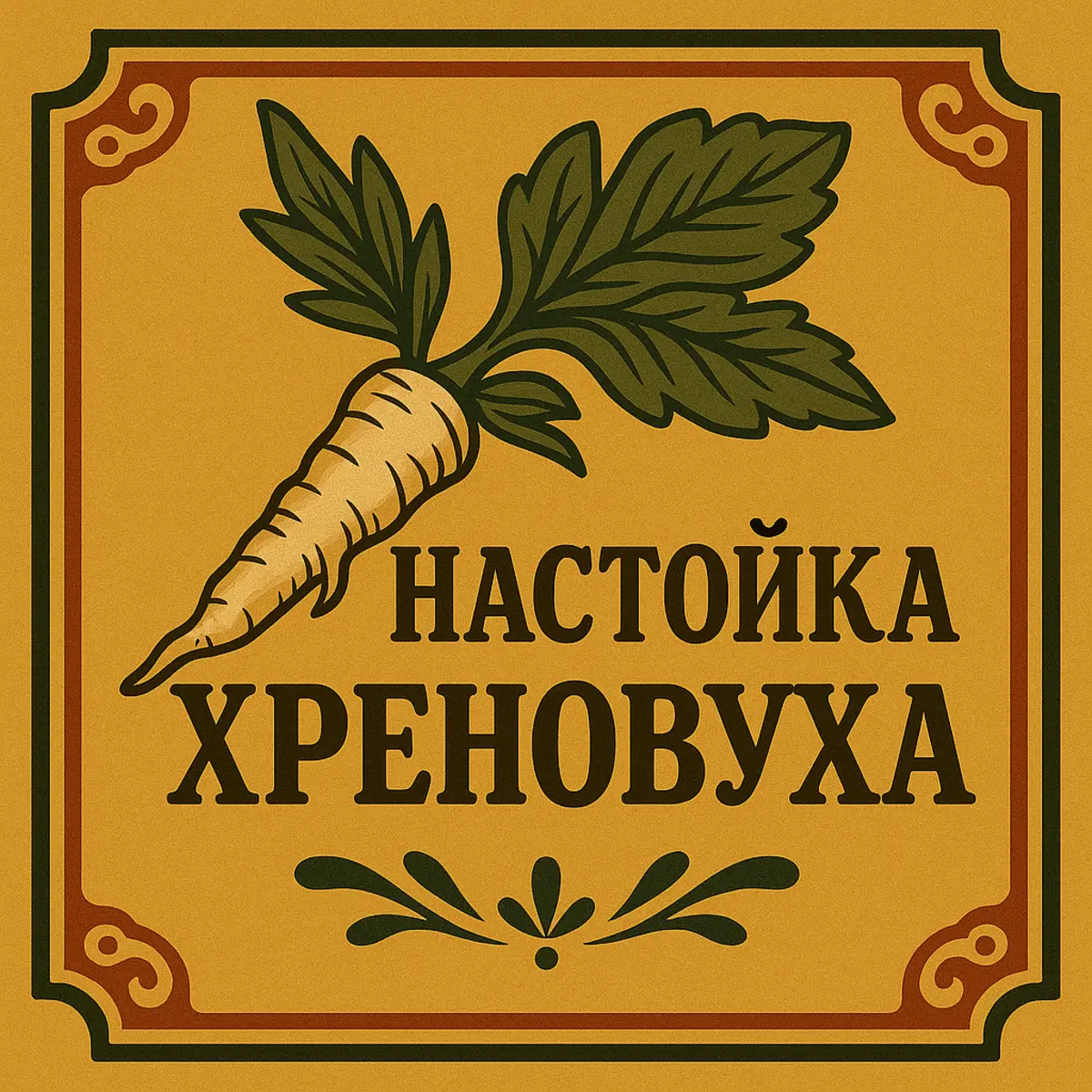 Настойка Хреновуха 