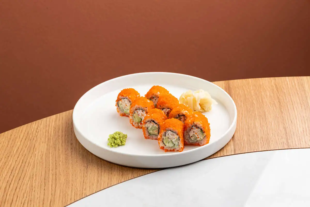 Калифорния с крабом